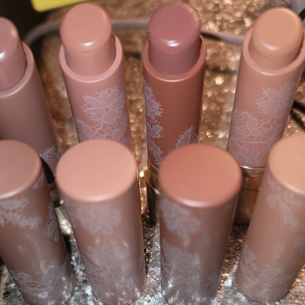 Too Faced Tan and Pink Matte Lipstick Collection